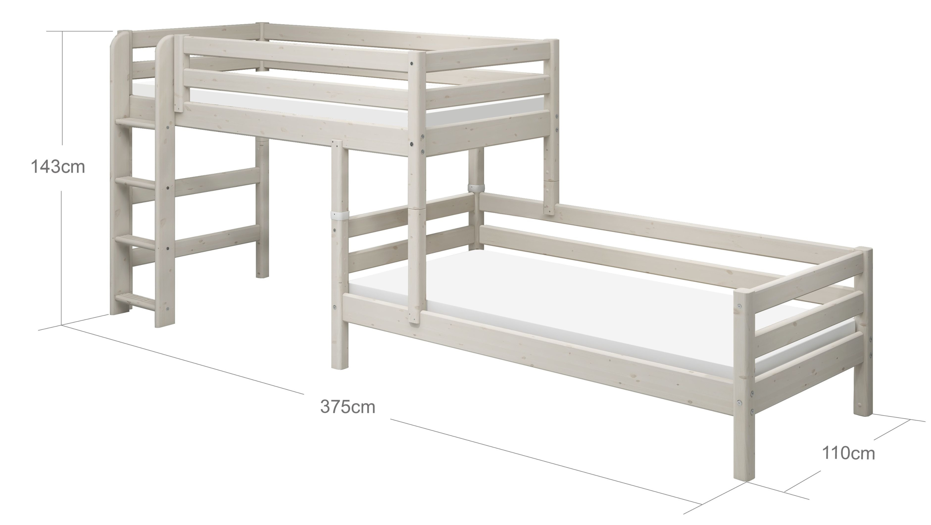 Kombibett FLEXA CLASSIC