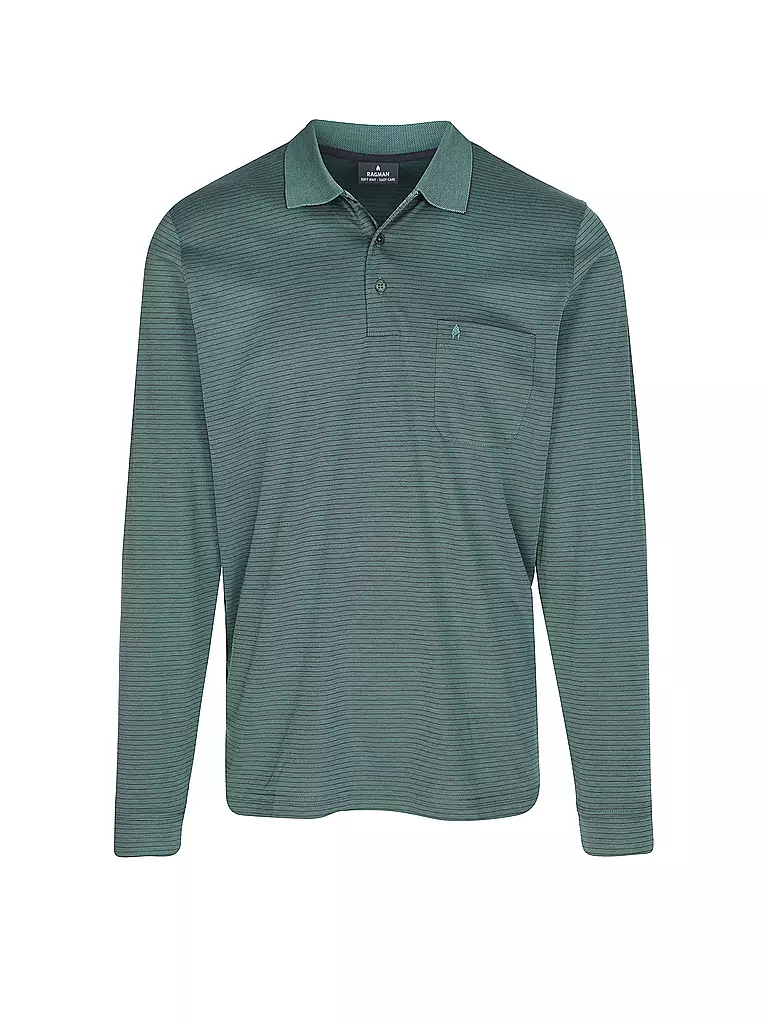 RAGMAN Poloshirt grün