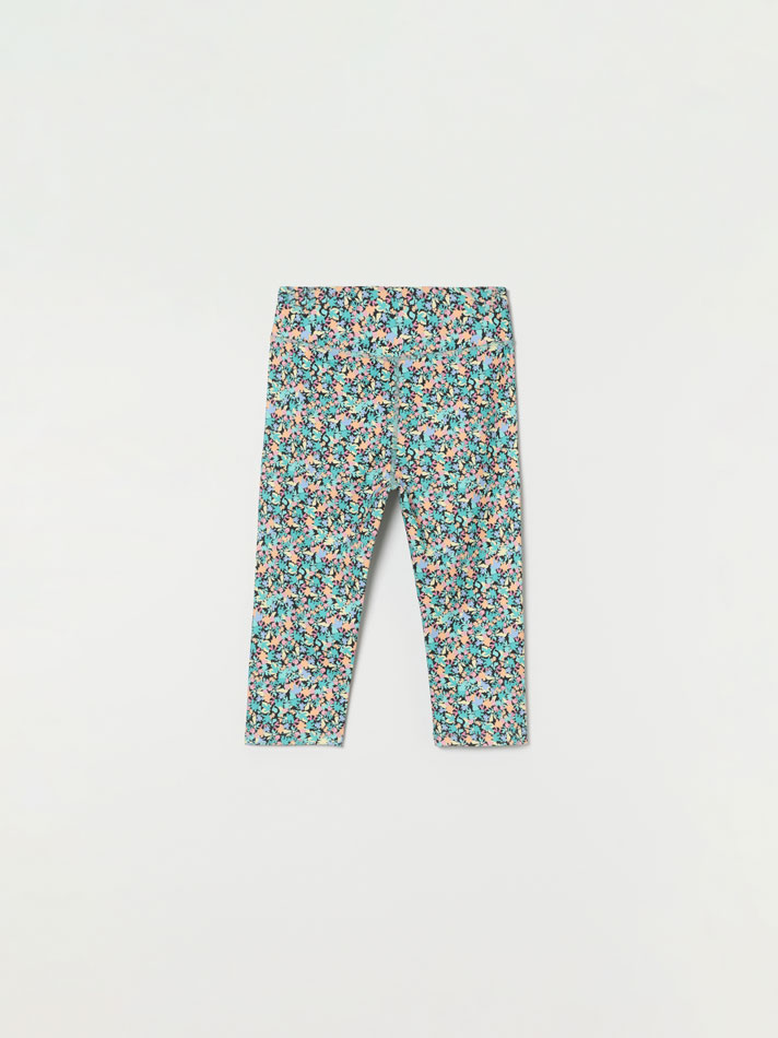 Conjunto de 2 leggings esportivas cropped - Verde Maçã
