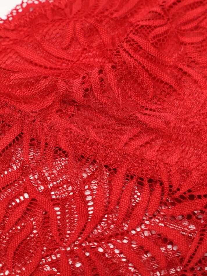 Top de renda - Vermelho