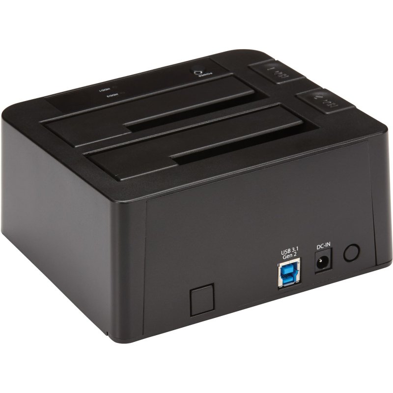 StarTech.com Station d'accueil USB 3.1 (10 Gb/s) pour 2 disques durs SATA de 2,5 / 3,5 pouces