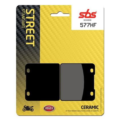 Plaquettes de freins SBS 577HF Organique avant/arrière (selon modèle)