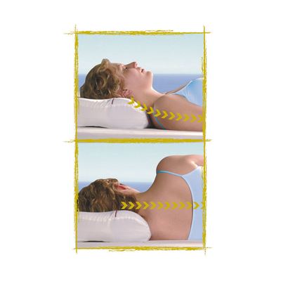 Oreiller MÉMOIRE DE FORME soutien cervical Ondska - Ergonomique