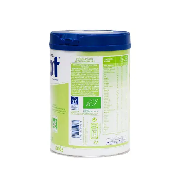 Picot Bio Lait 2ème Âge 800g