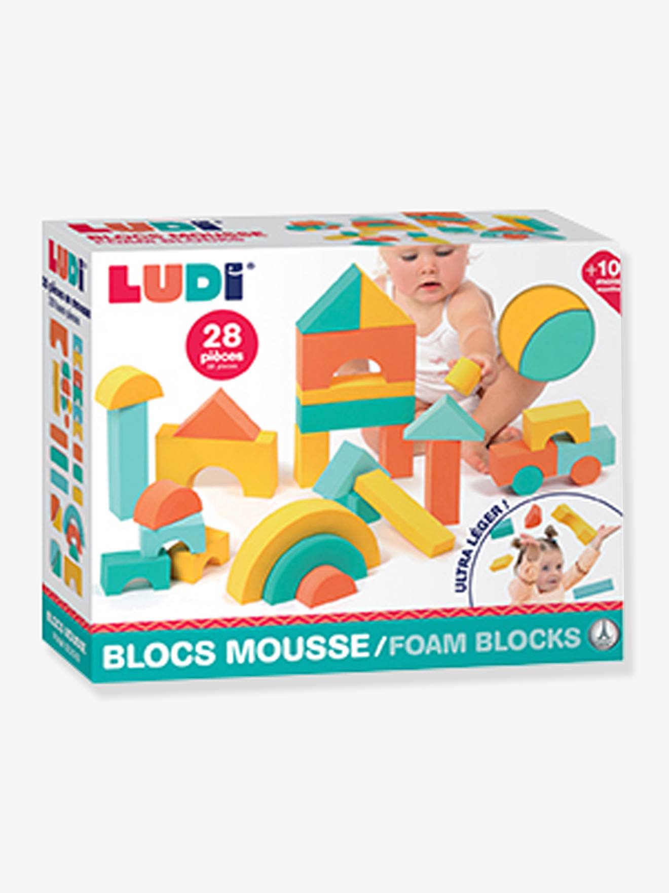 Blocos de construção de espuma