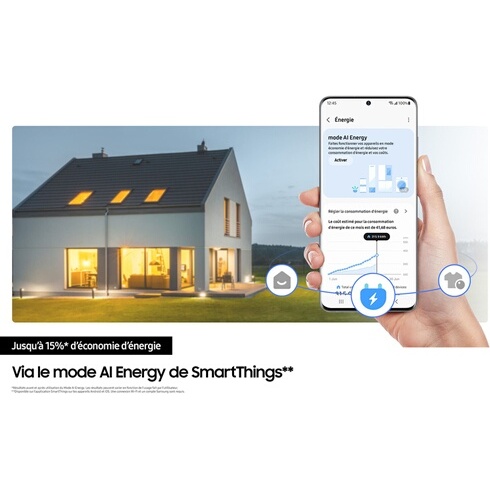 Réfrigérateur congélateur en bas Samsung RB50DG601ES9