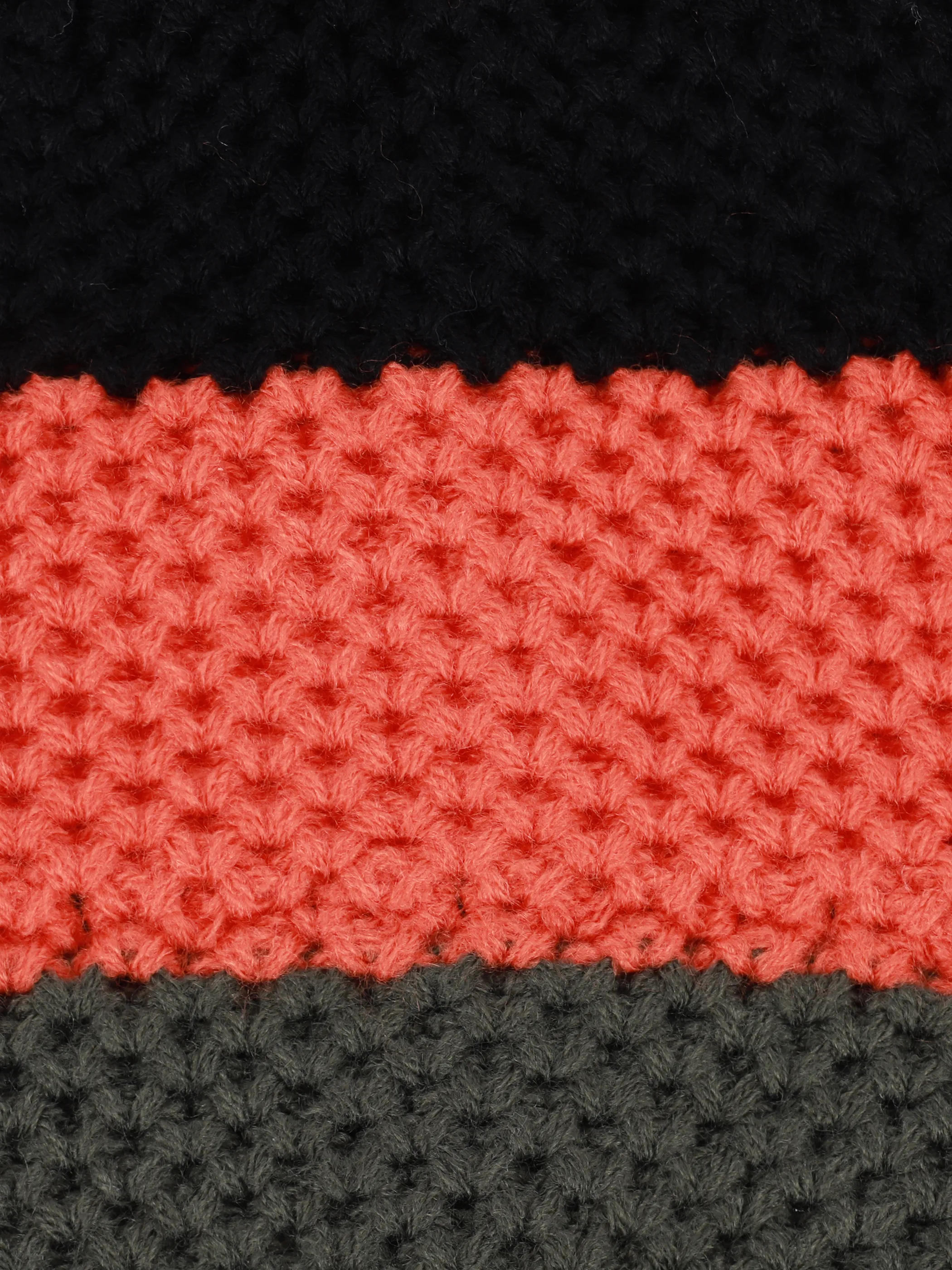 Jungen Beanie mit Blockstreifen