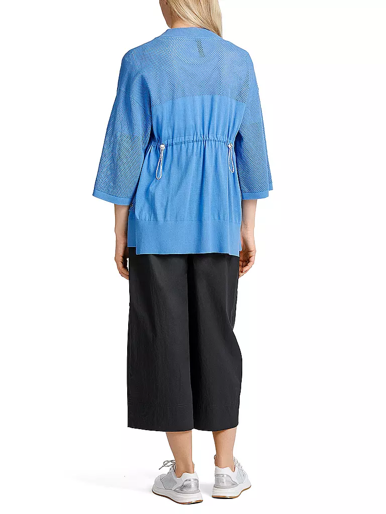 MARC CAIN Strickjacke blau