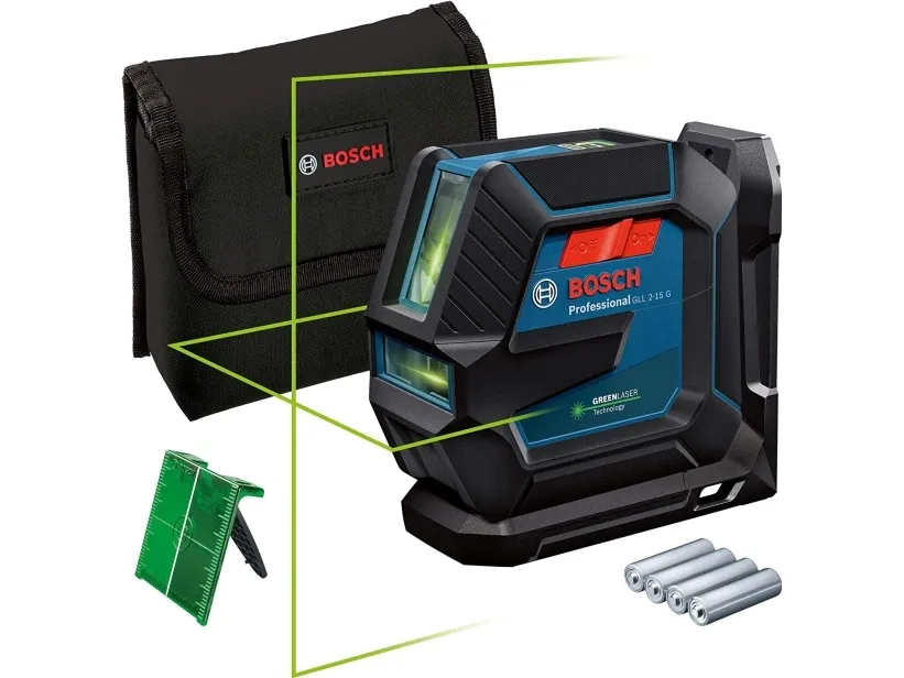 Bosch GLL 2-15 G Professional - Krydslinjelaservaterpas