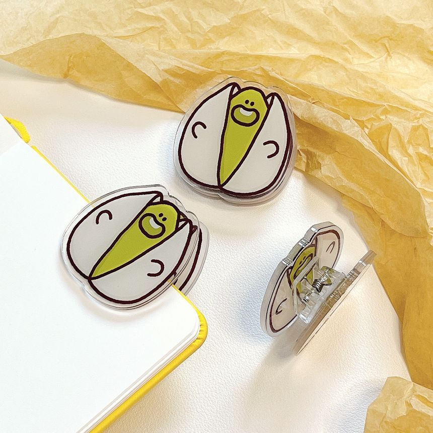Masoom - Plastic tas bedel / bindclip / set (verschillende ontwerpen)