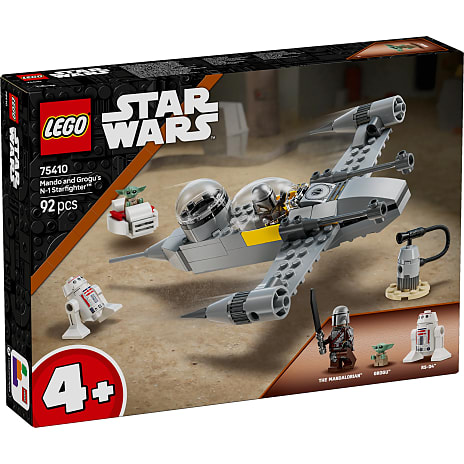 LEGO Star Wars Mando og Grogus N-1-stjernejager 75410