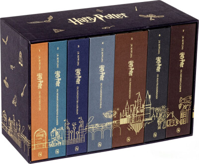 Harry Potter 1-7 - 25 Års Jubilæumsudgaver I Bokssæt - J. K. Rowling - Bog