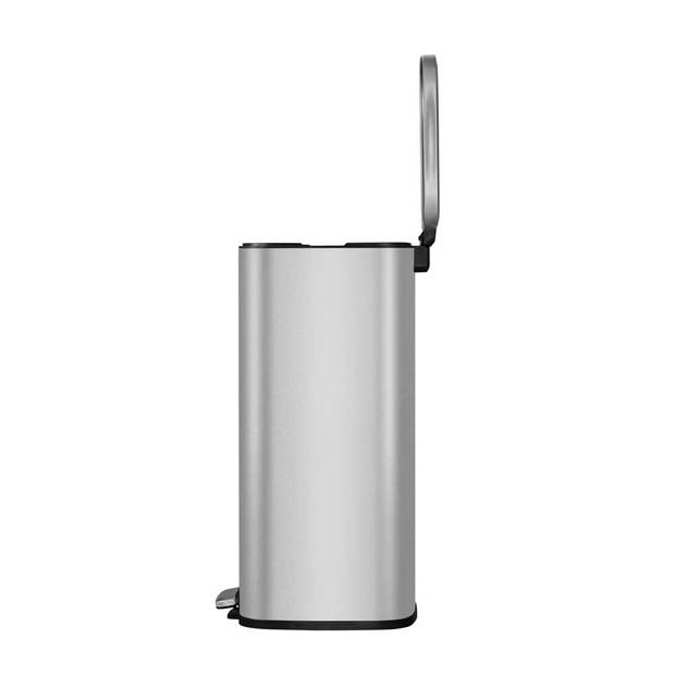 EKO Stella Prullenbak - 30 liter - Mat RVS