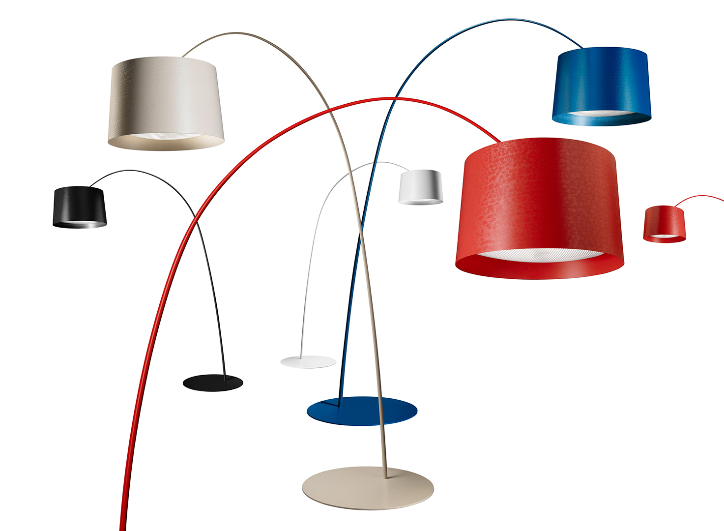 Vloerlamp Twiggy LED zwart
