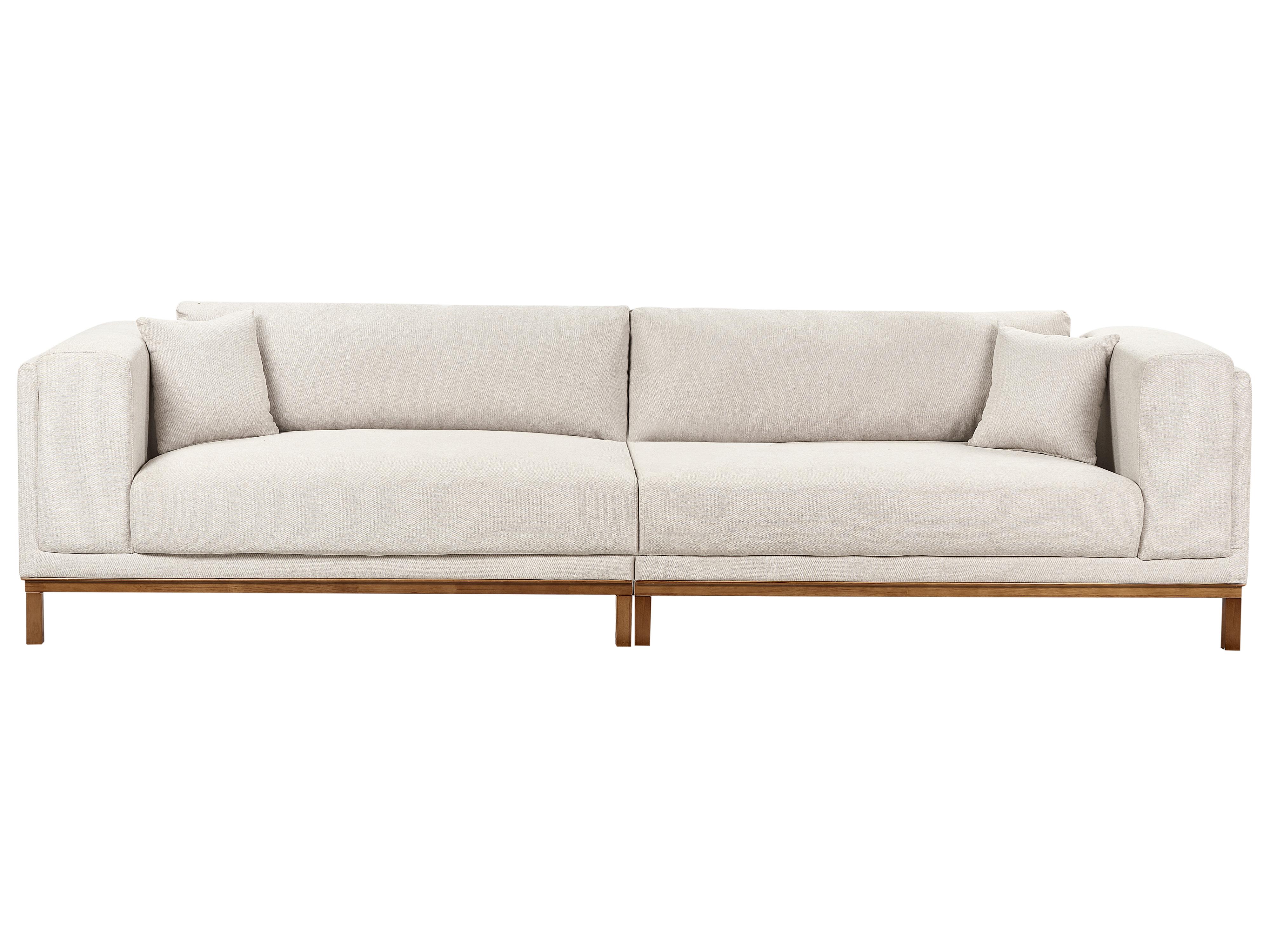 Bank 4-zits VENG Stof Lichtbeige