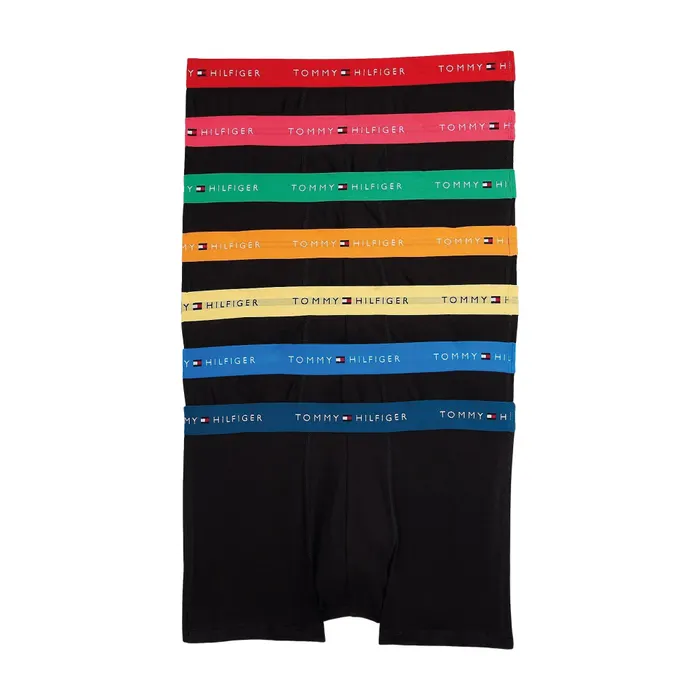 Tommy Hilfiger Repeat Logo Trunk Boxershorts Heren (7-pack)