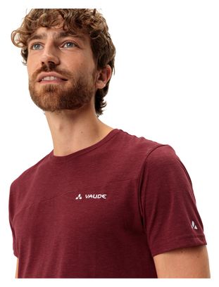 T-Shirt Technique Vaude Sveit Rouge