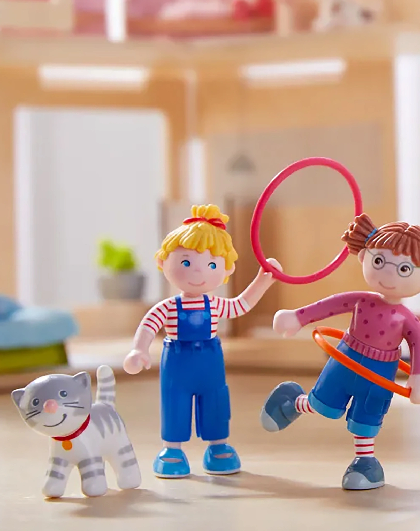 Biegepuppe LITTLE FRIENDS – CONNI in bunt