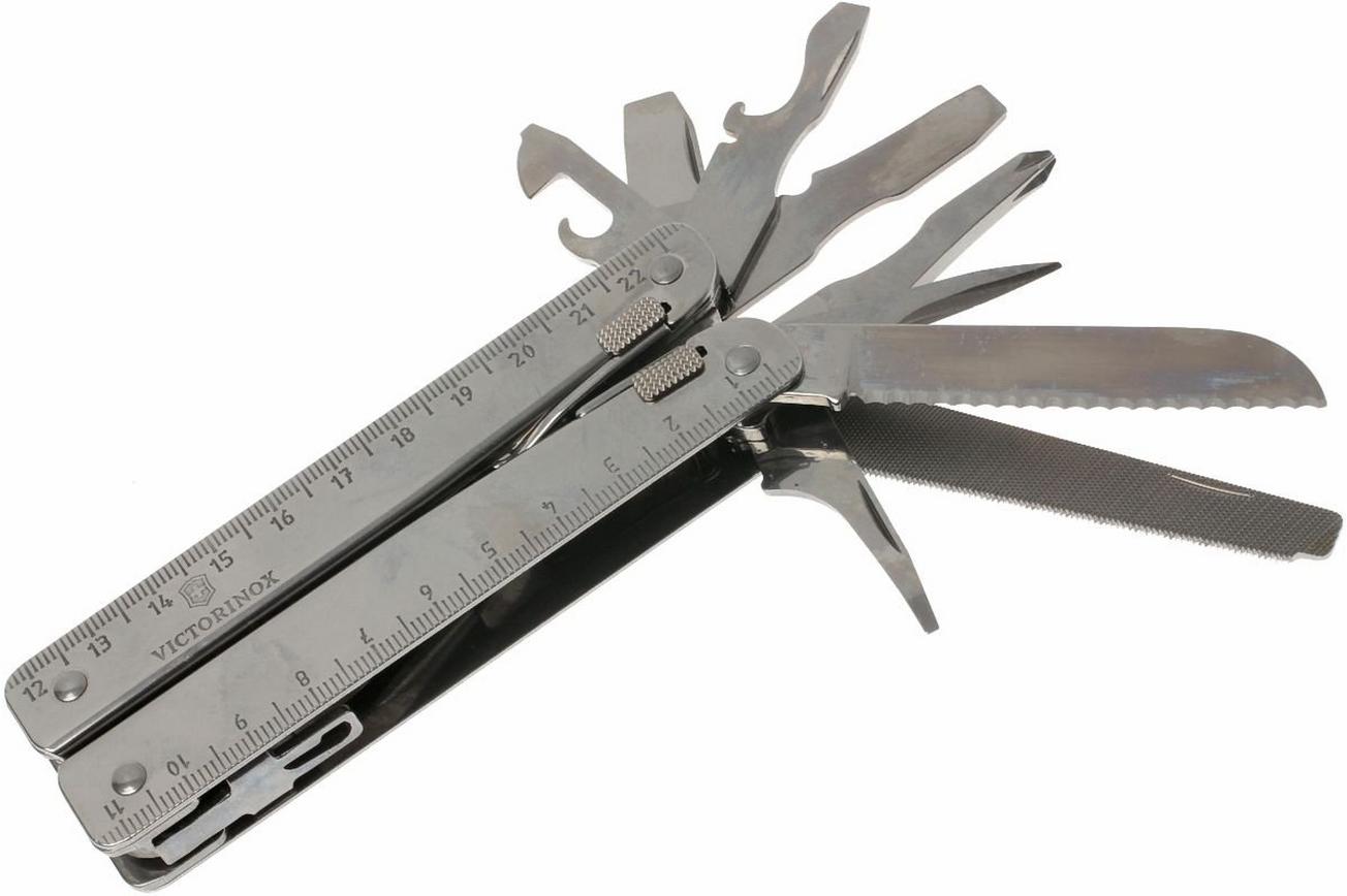 Victorinox SwissTool 3.03.23 multitool, leren foedraal