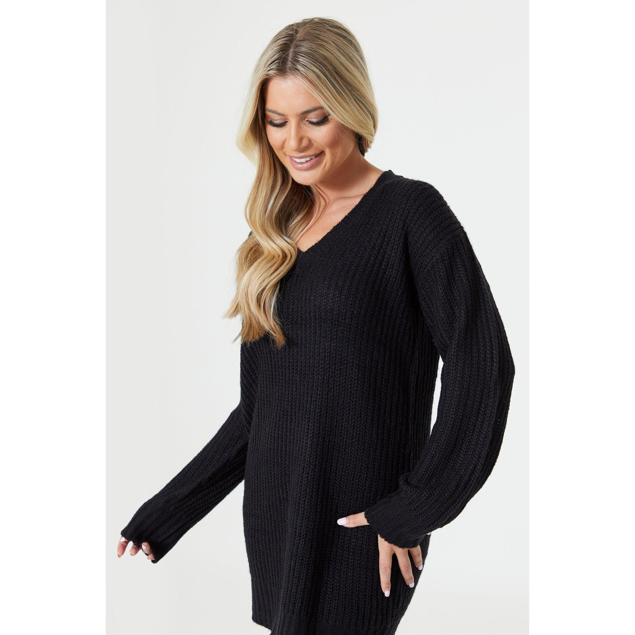Be You Ladies V Neck Jumper