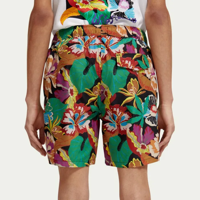 Scotch & Soda Mid Length Printed AOP Zwemshort Heren