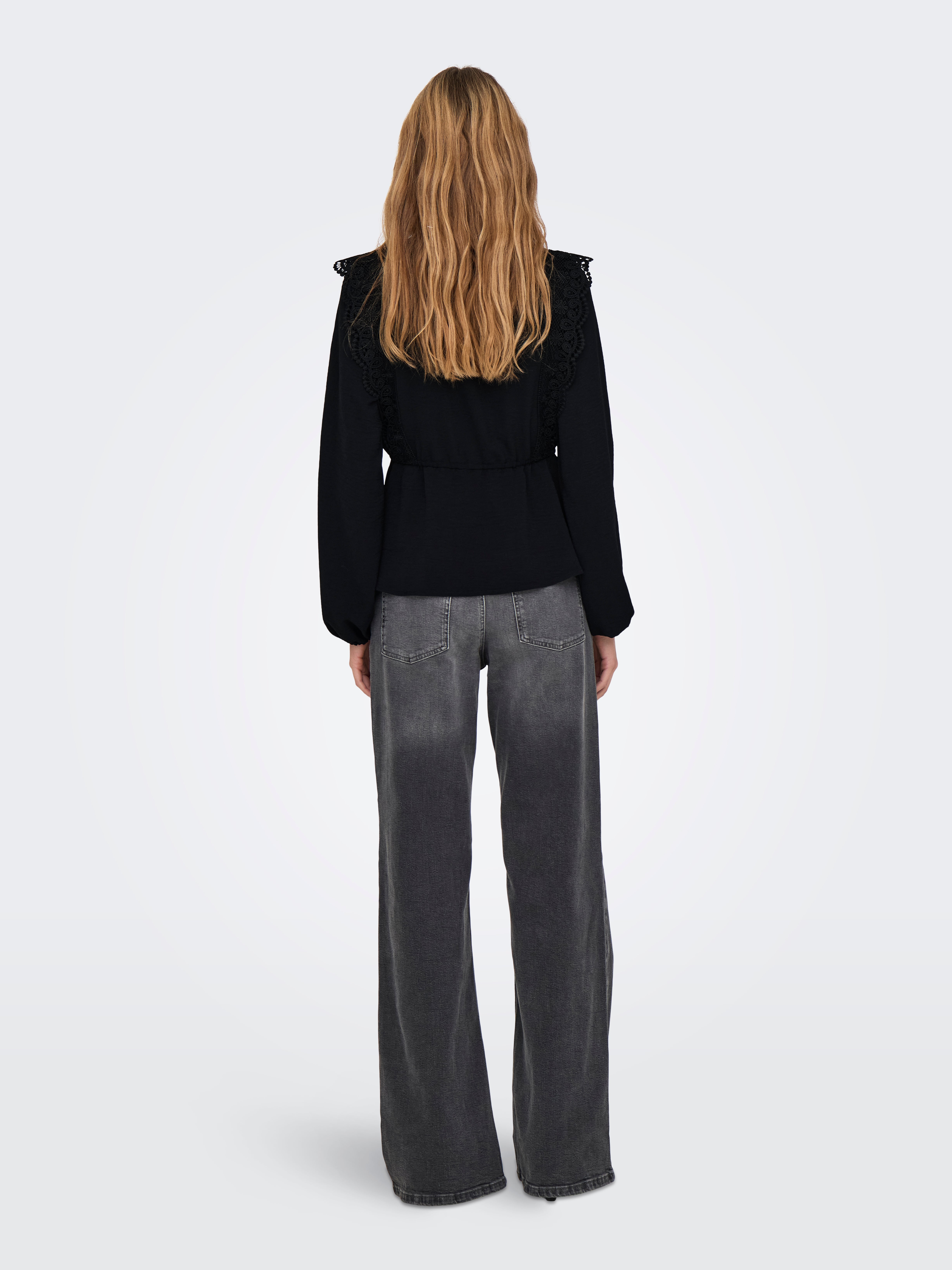 ONLMETTE Hemd Black