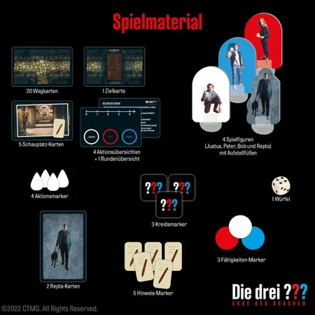 KOSMOS Die drei??? Erbe des Drachen Spiel zum Film
