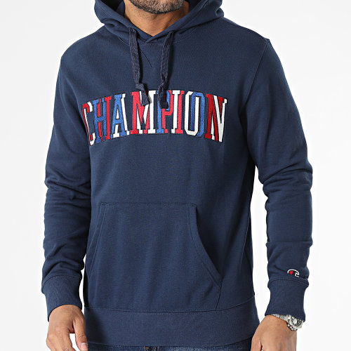 Sweat Capuche 218508 Bleu Marine