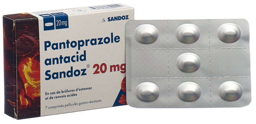 PANTOPRAZOLE Sandoz Filmtabl 20 mg Blist 7 Stk