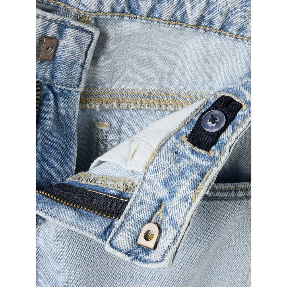 Køb Name It Light Blue Denim Nkfrose Wide Jeans 5529-Be Noos