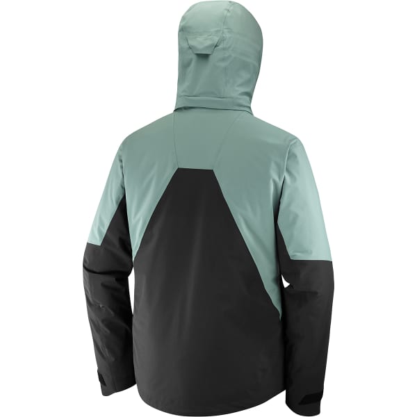 Veste de ski SALOMON BRILLIANT JACKET DEEP BLACK/NORTH ATLA