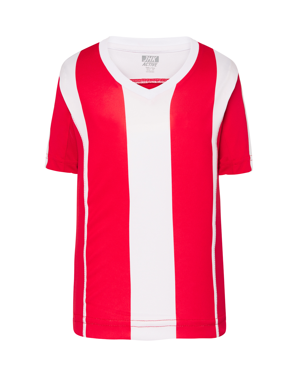 Camiseta de futebol com listras verticais Jhk Shirts