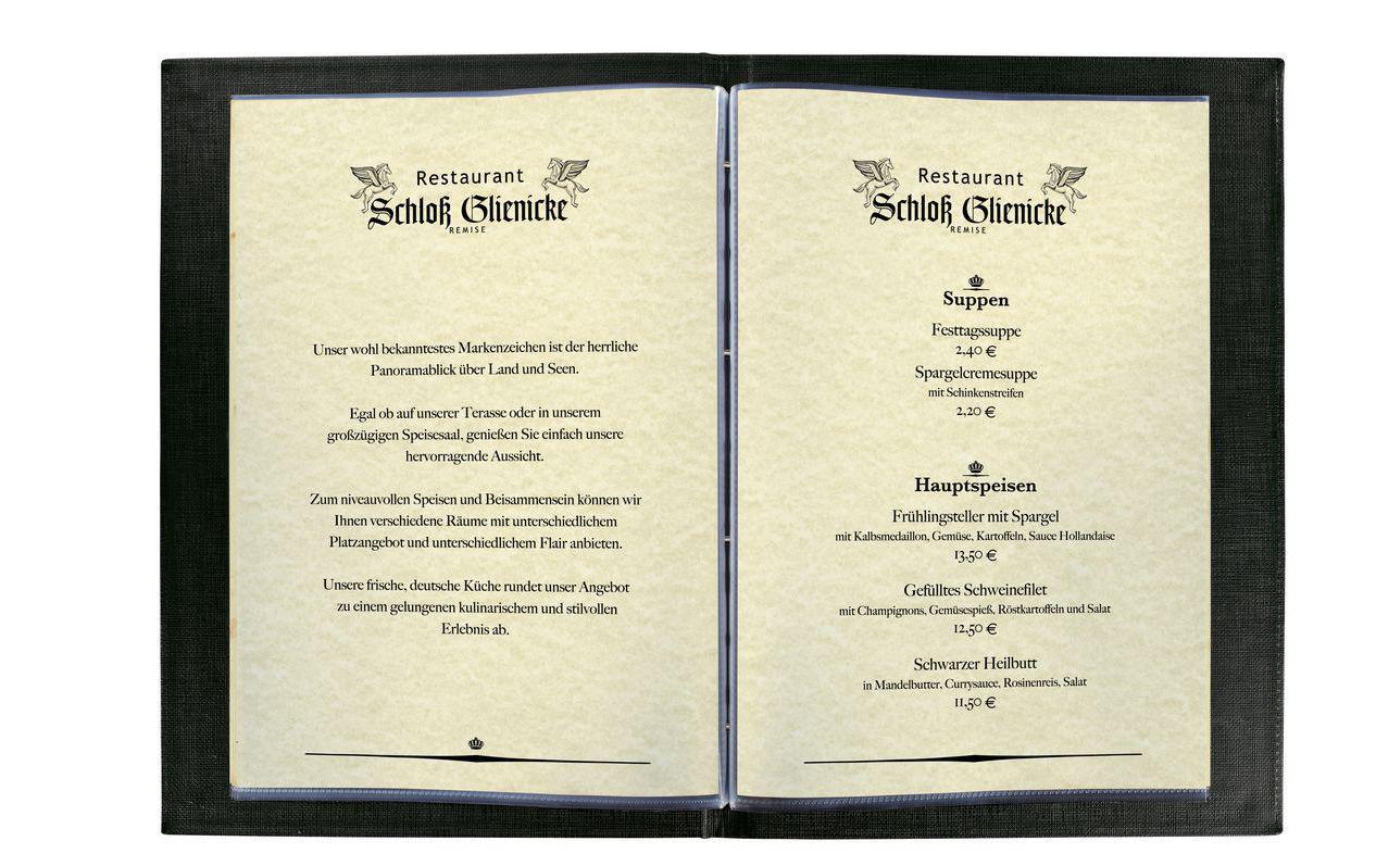 Perga Marmorpapier, Champagne, A4, 100 BlattMarmorpapier