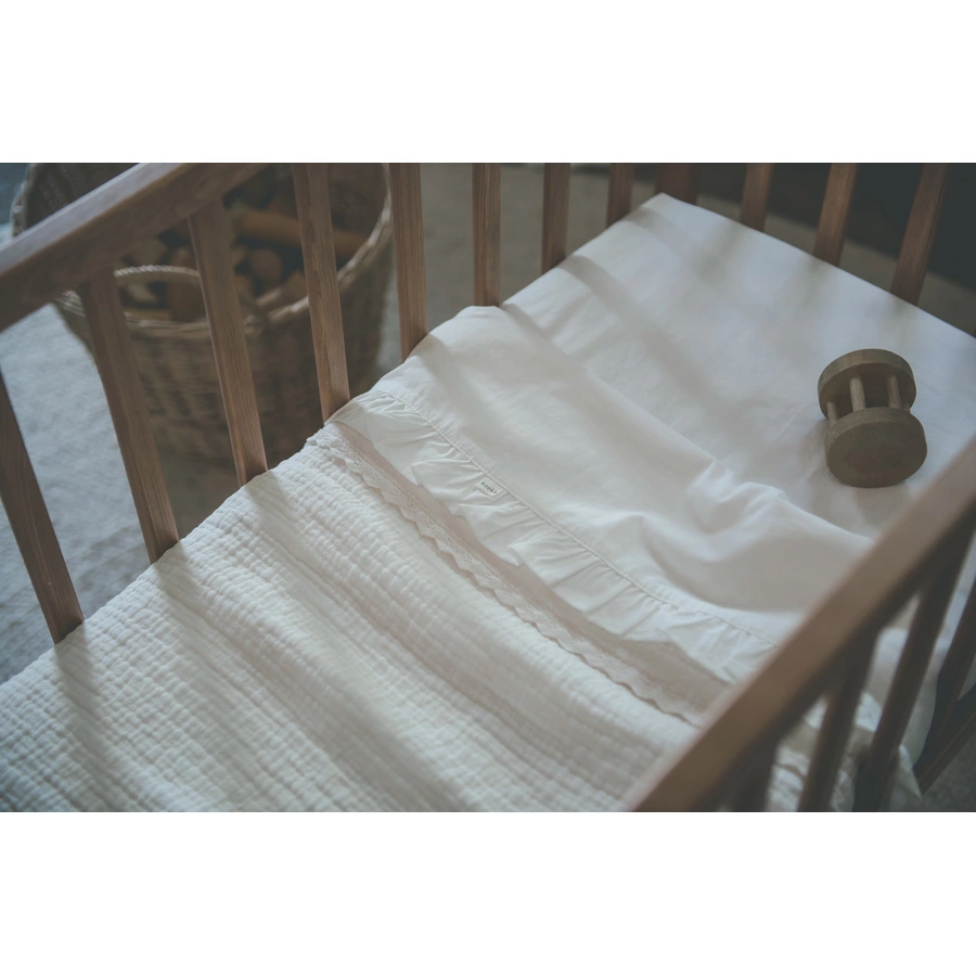 koeka Babydecke Elba Weiß