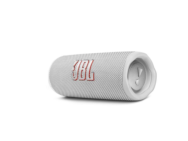 JBL Bluetooth Speaker Flip 6 Weiss Wasserdichter und kraftvoller Bluetooth Speaker