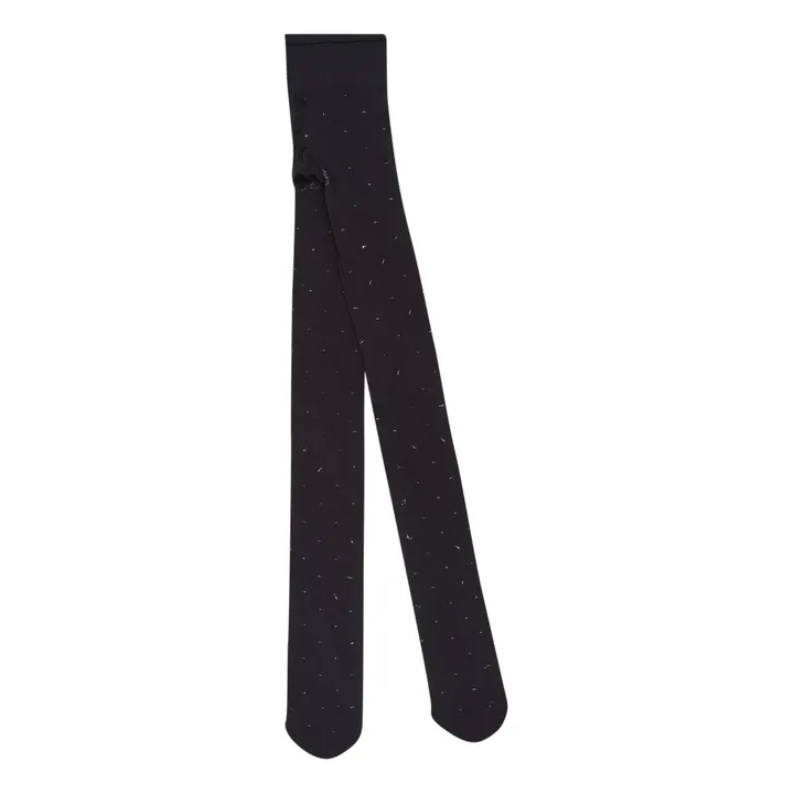 Swedish Stockings Collants Filippa Pois Métallisés 50 Deniers | Noir