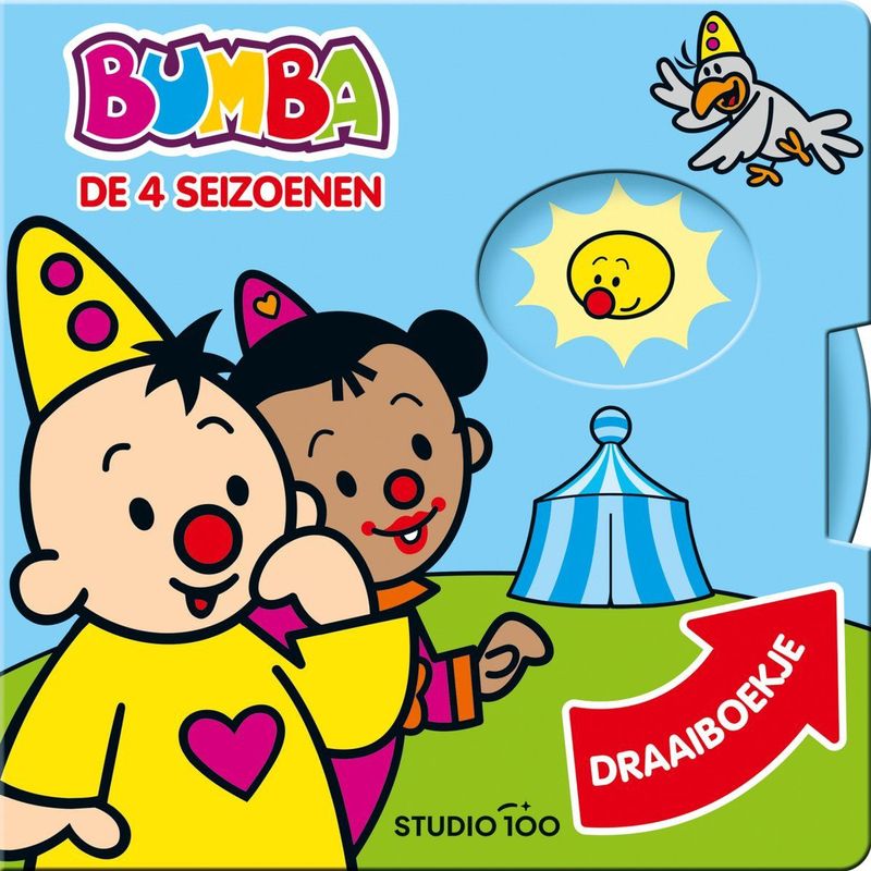 Bumba - Draaiboek - De 4 Seizoenen - Kartonboek - Interactief
