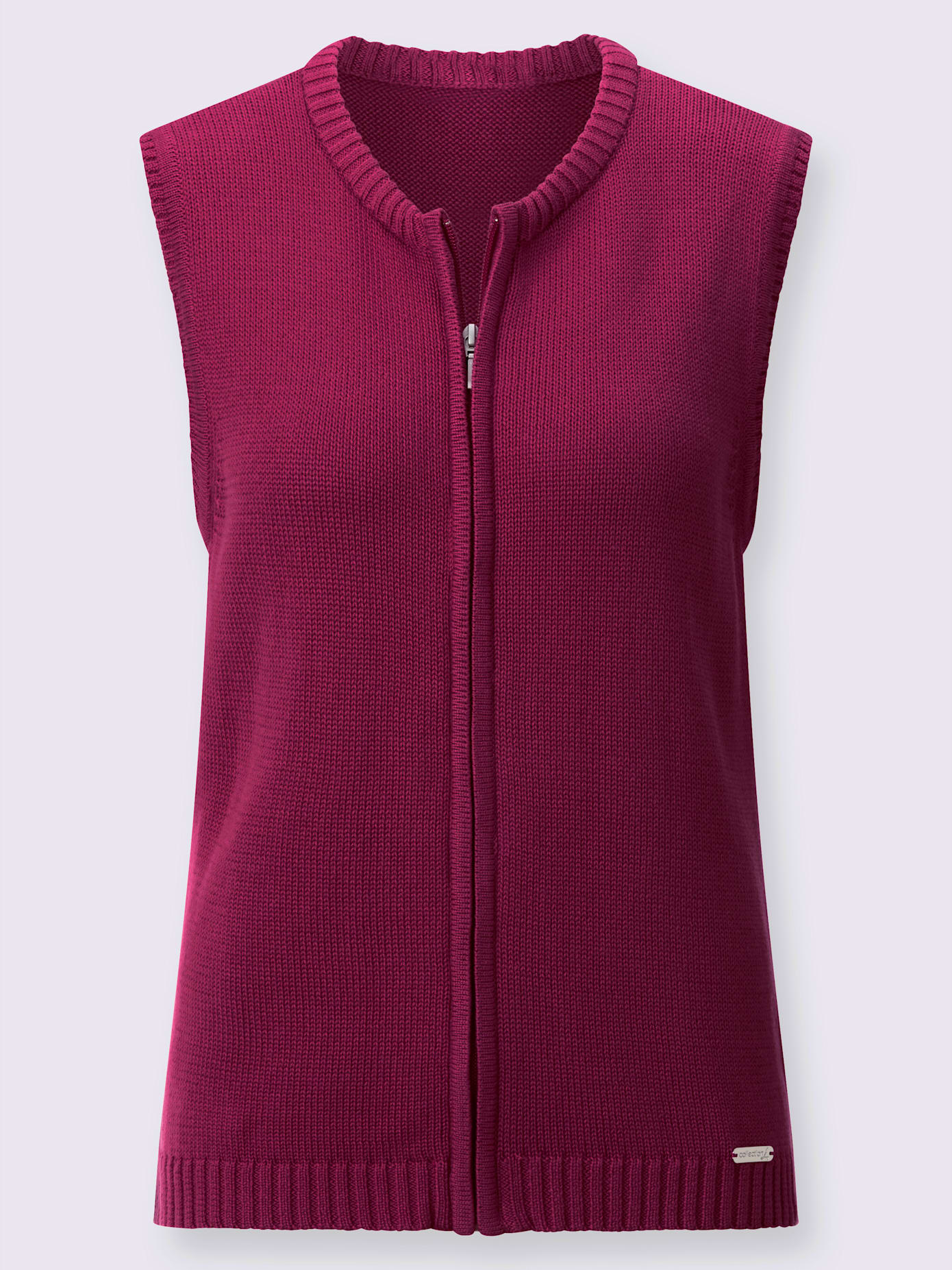 Gilet en tricot 50% coton
