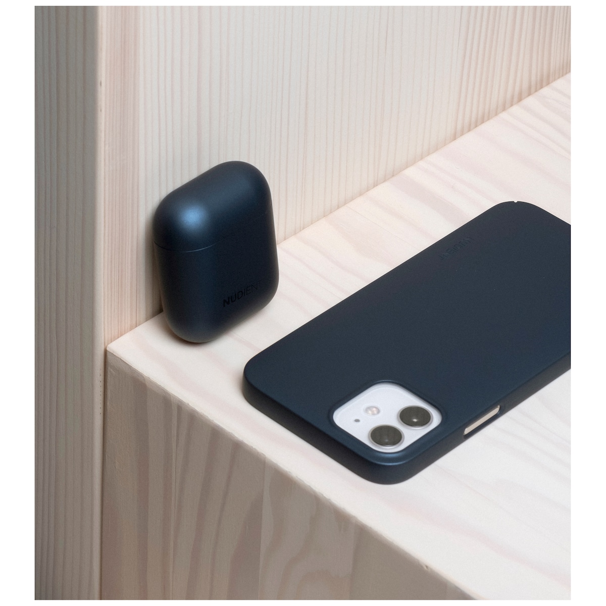 Nudient AirPods 1/2 deksel (midwinter blue)