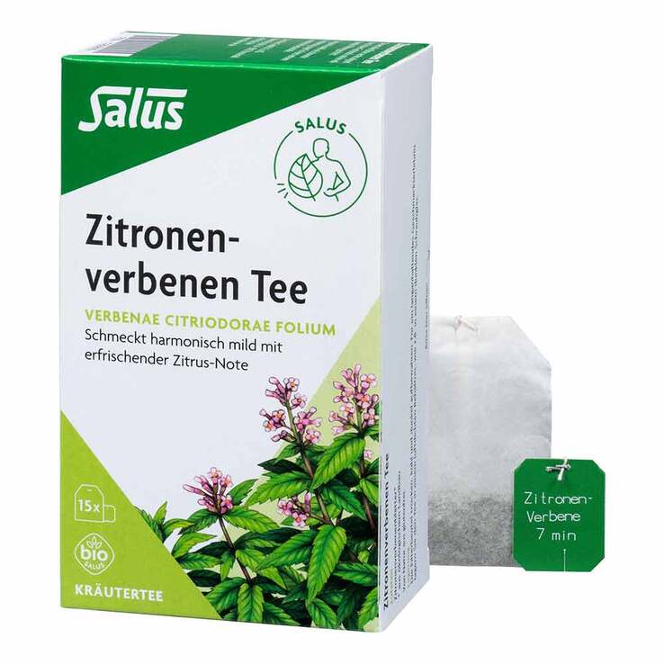 Zitronenverbene Tee Bio Salus Filterbeutel, 15 St