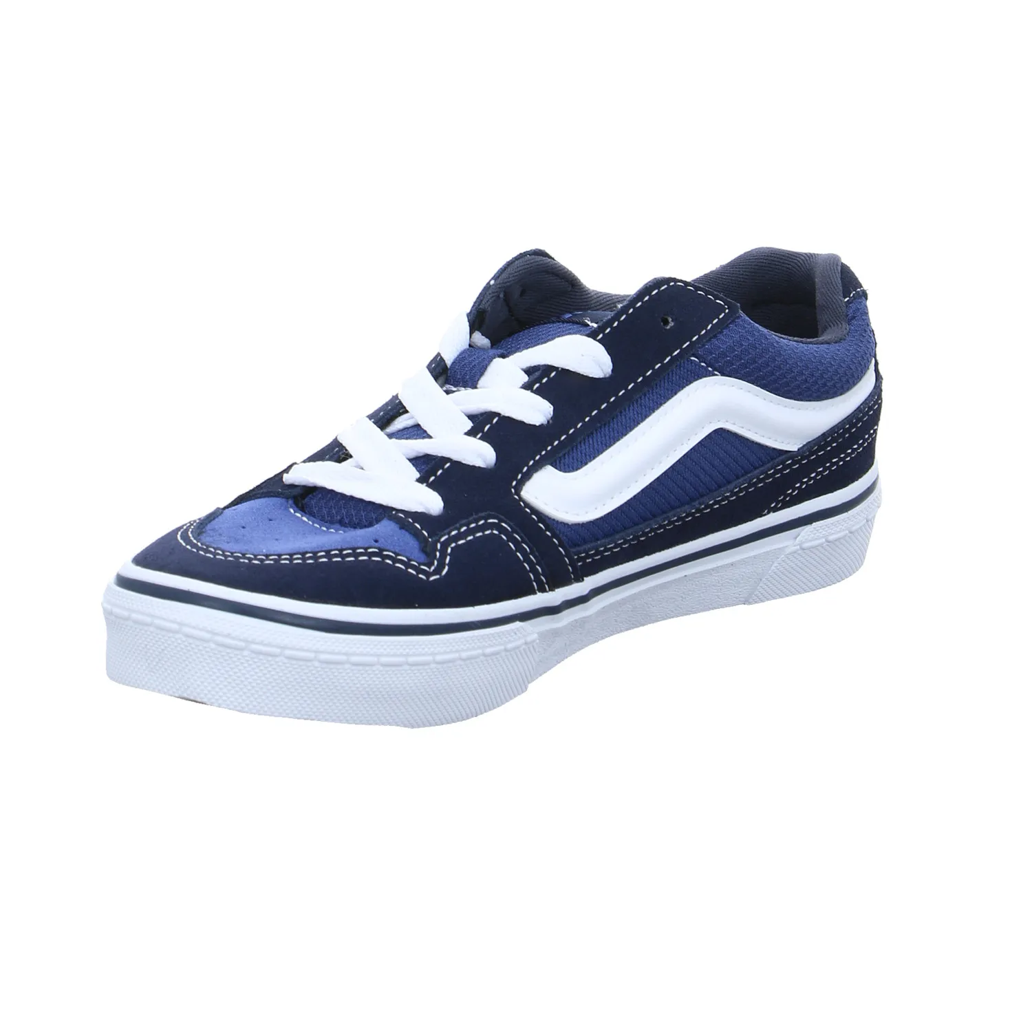 VANS Kinder Sportschuh Blau Leder
