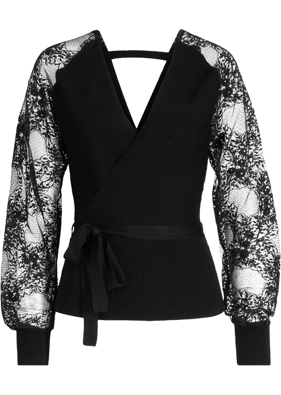 Pull avec dentelle