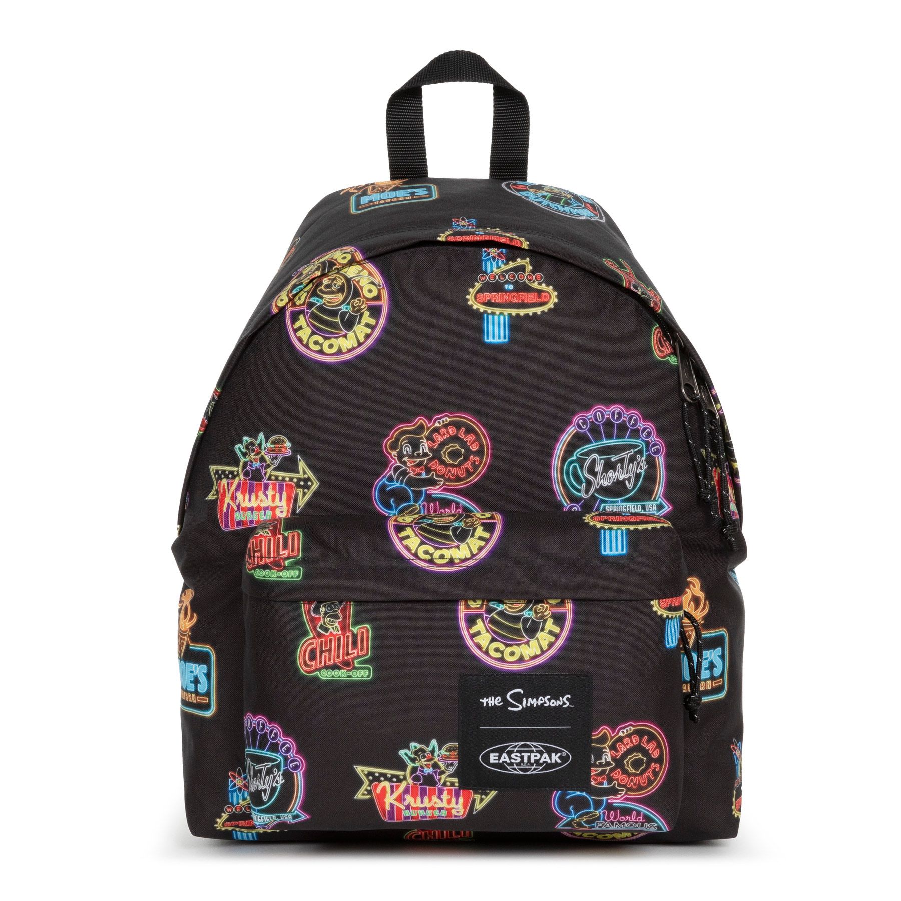 Padded Pak'r Simpsons Neon Print
