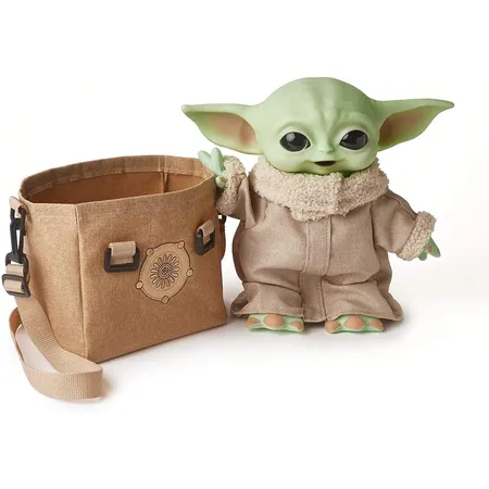 Mattel Star Wars „The Child“ Plüschfigur, ca. 28 cm große Figur aus „The Mandalorian“