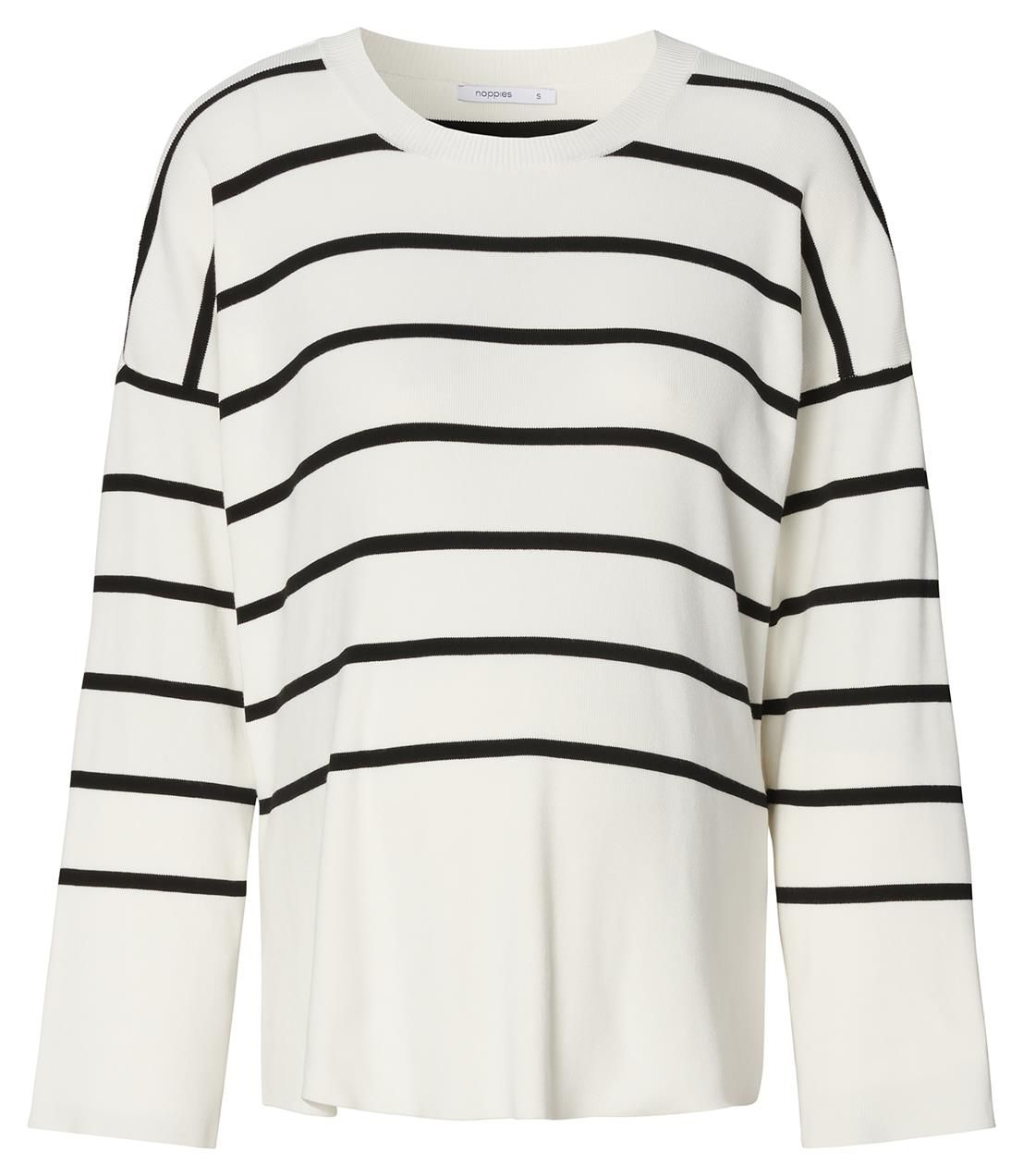 Noppies Maternity Trui met voedingsfunctie Jair - Cream Stripe