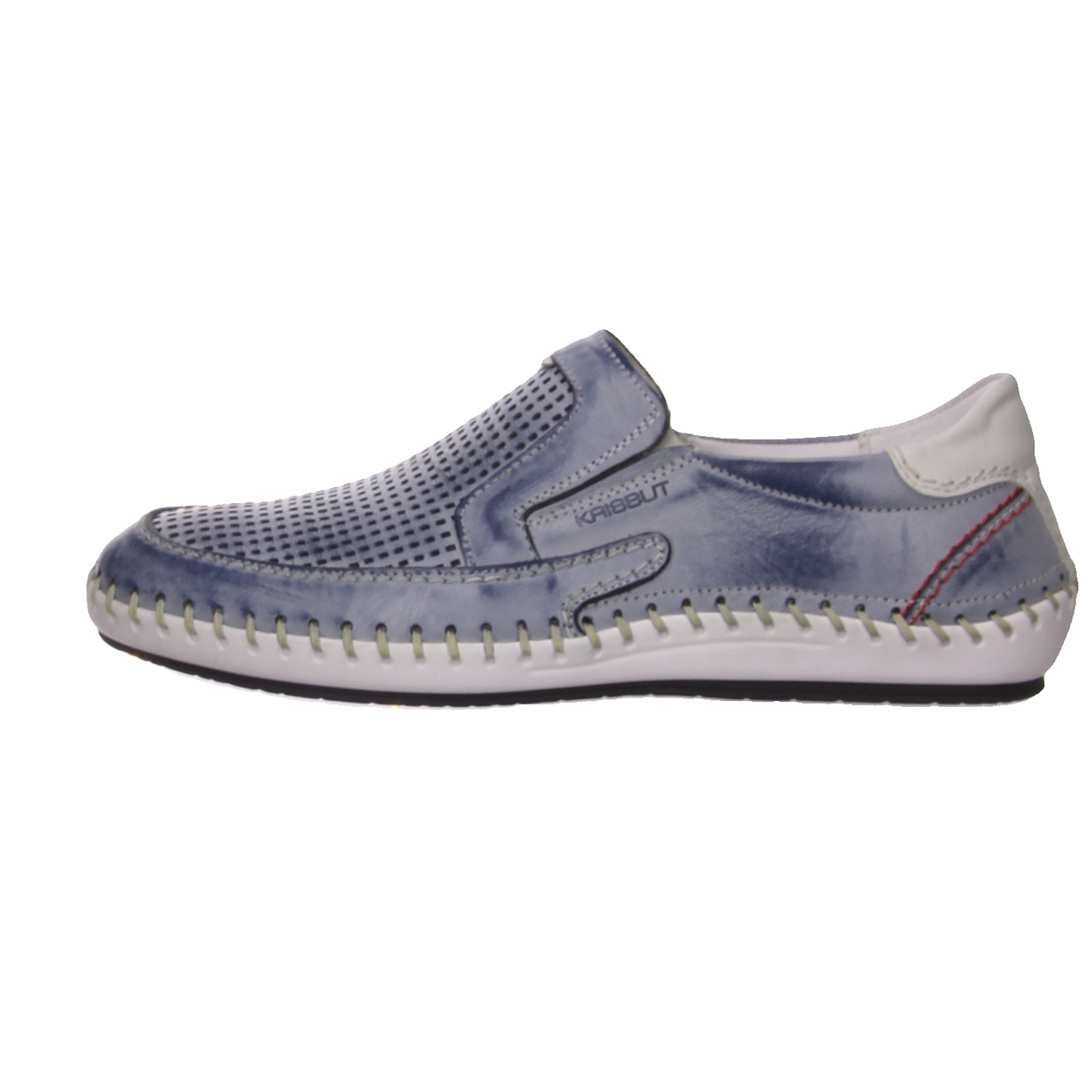 Krsibut Slipper blau blau