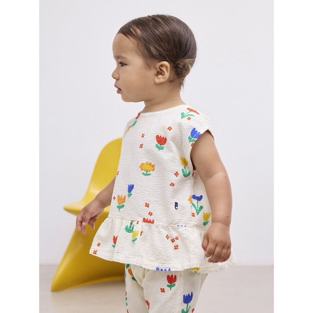 Køb Bobo Choses Multicolor Garden Party All Over Woven Top