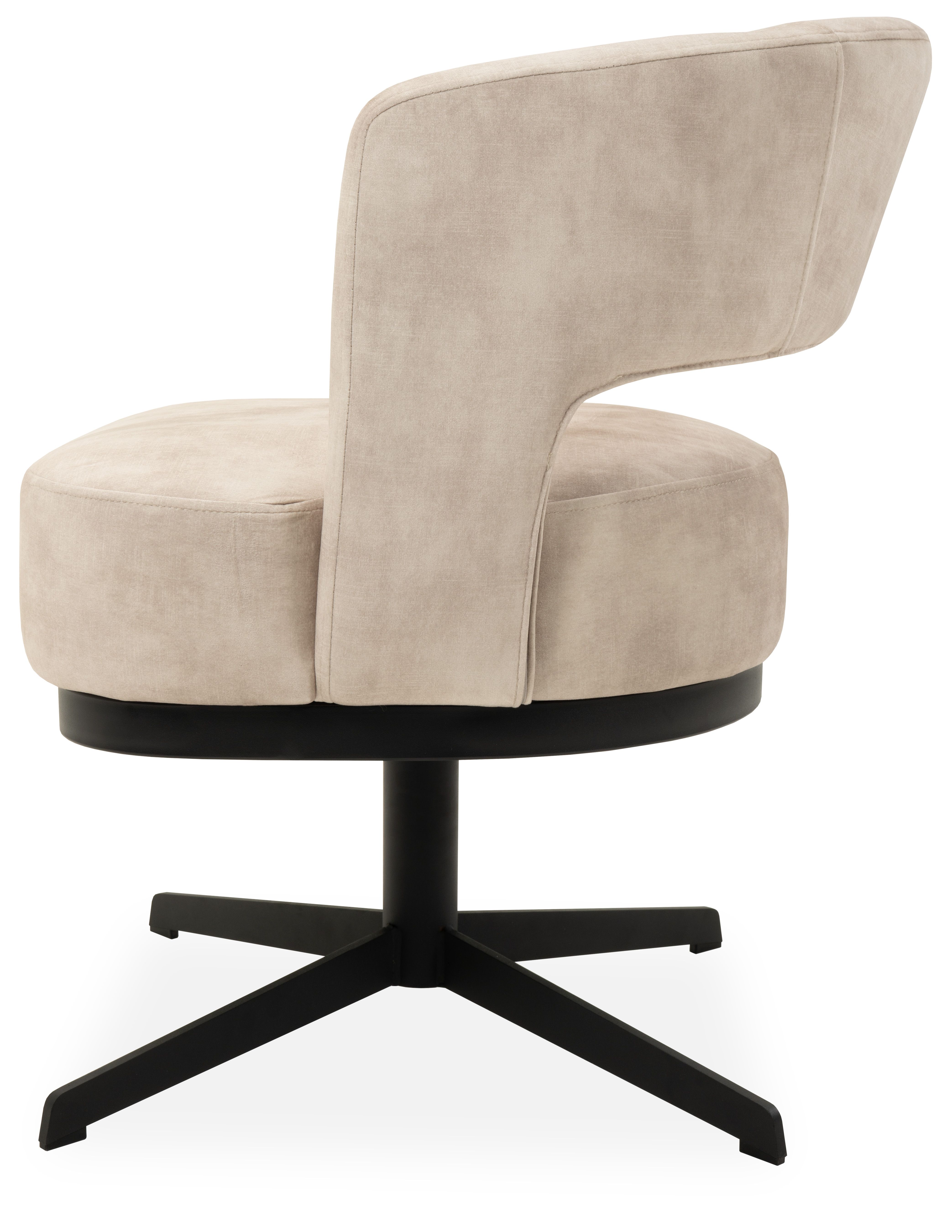 Eetkamerstoel Velvet Beige Verto B67 x D67 x H80.5 cm
