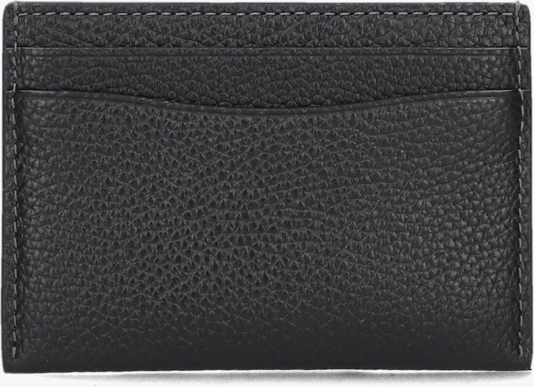 zwarte coach portemonnee essential card case