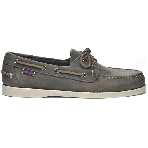 Sebago Docksides Crazy H Sko, Dark Grey, 46